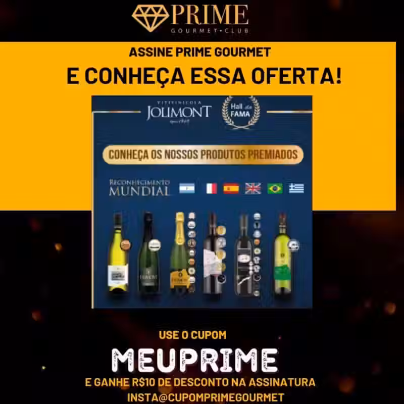 cupom desconto prime gourmet jolimont