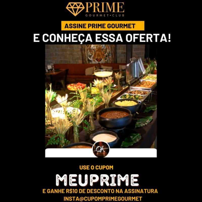 cupom desconto prime gourmet opera