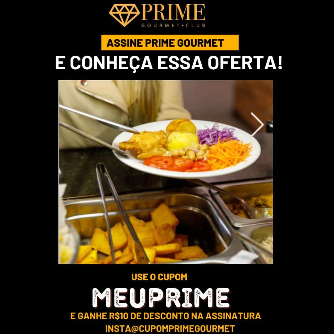 cupom desconto prime gourmet ita