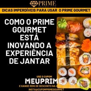 Prime Gourmet inovando experiência de jantar