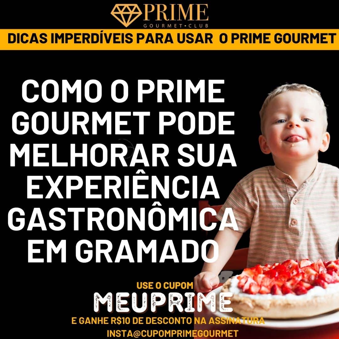 Guia Prime Gourmet melhorando experiência gastronômica em Gramado