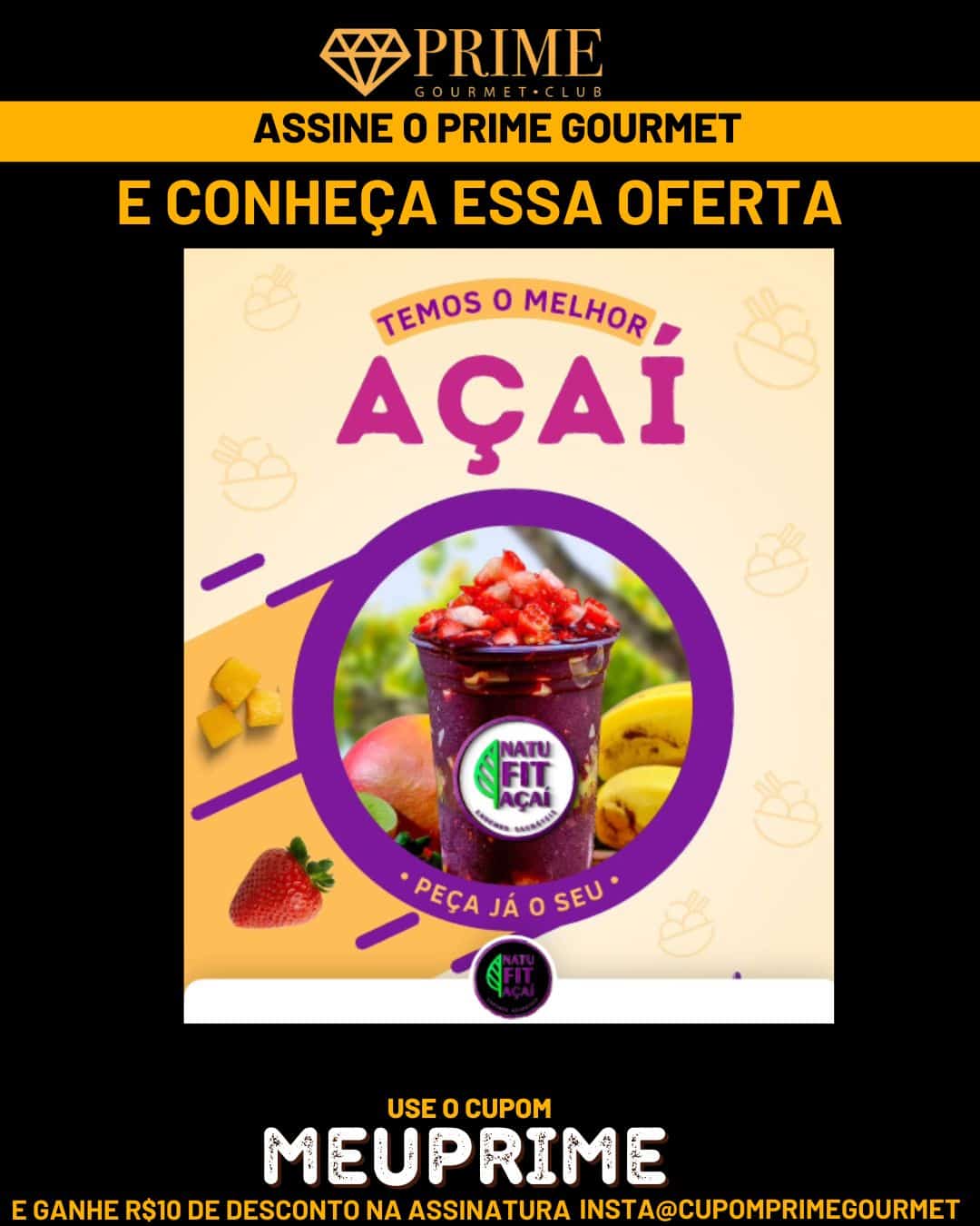 Prime Gourmet Maranhão e Região - NatuFit Açai e Lanches
