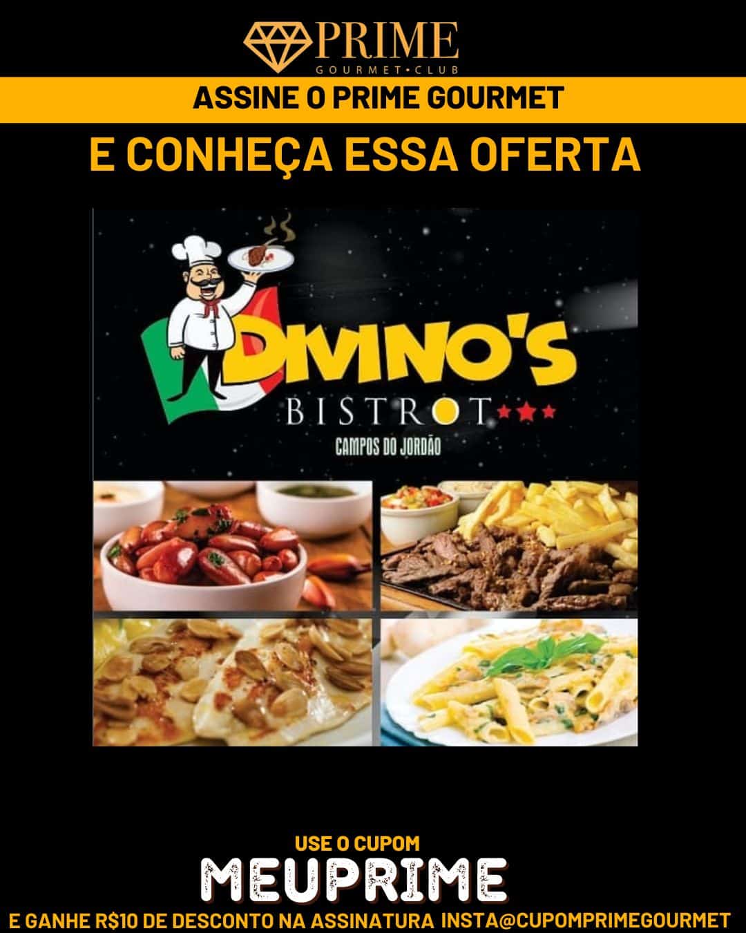 Imagem promocional do Prime Gourmet Divinos