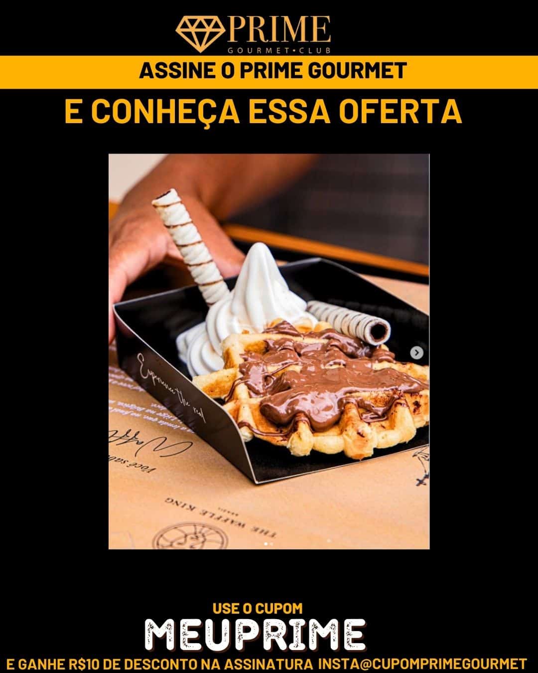 Prime Gourmet Club Campos do Jordão - Restaurante Vivaah Waffle King