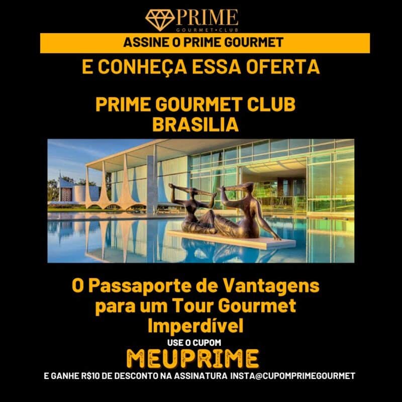 Cupom de desconto Prime Gourmet Club Brasília