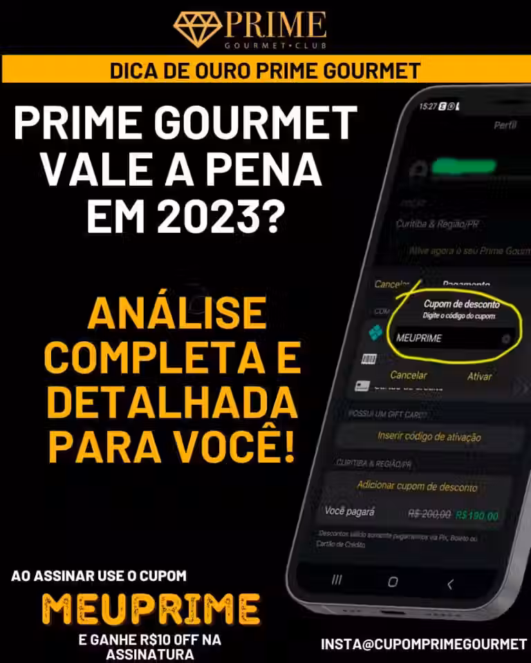o aplicativo prime gourmet ainda vale a pena em 2023?,Prime Gourmet Club Vale a pena?,prime gourmet vale a pena?