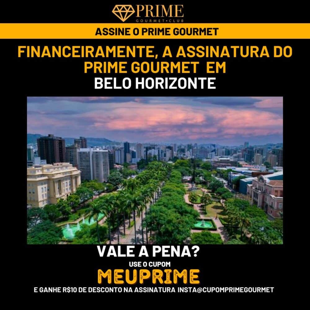 Anúncio Prime Gourmet Belo Horizonte com desconto.