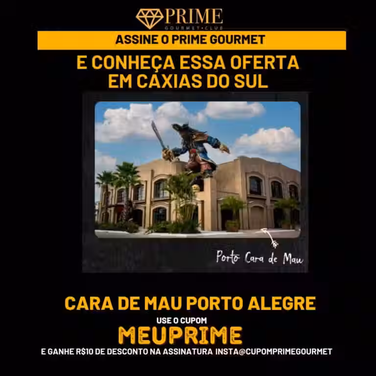 cara de mau porto alegre,prime gourmet cara de mau,Cara de Mau - Porto Alegre