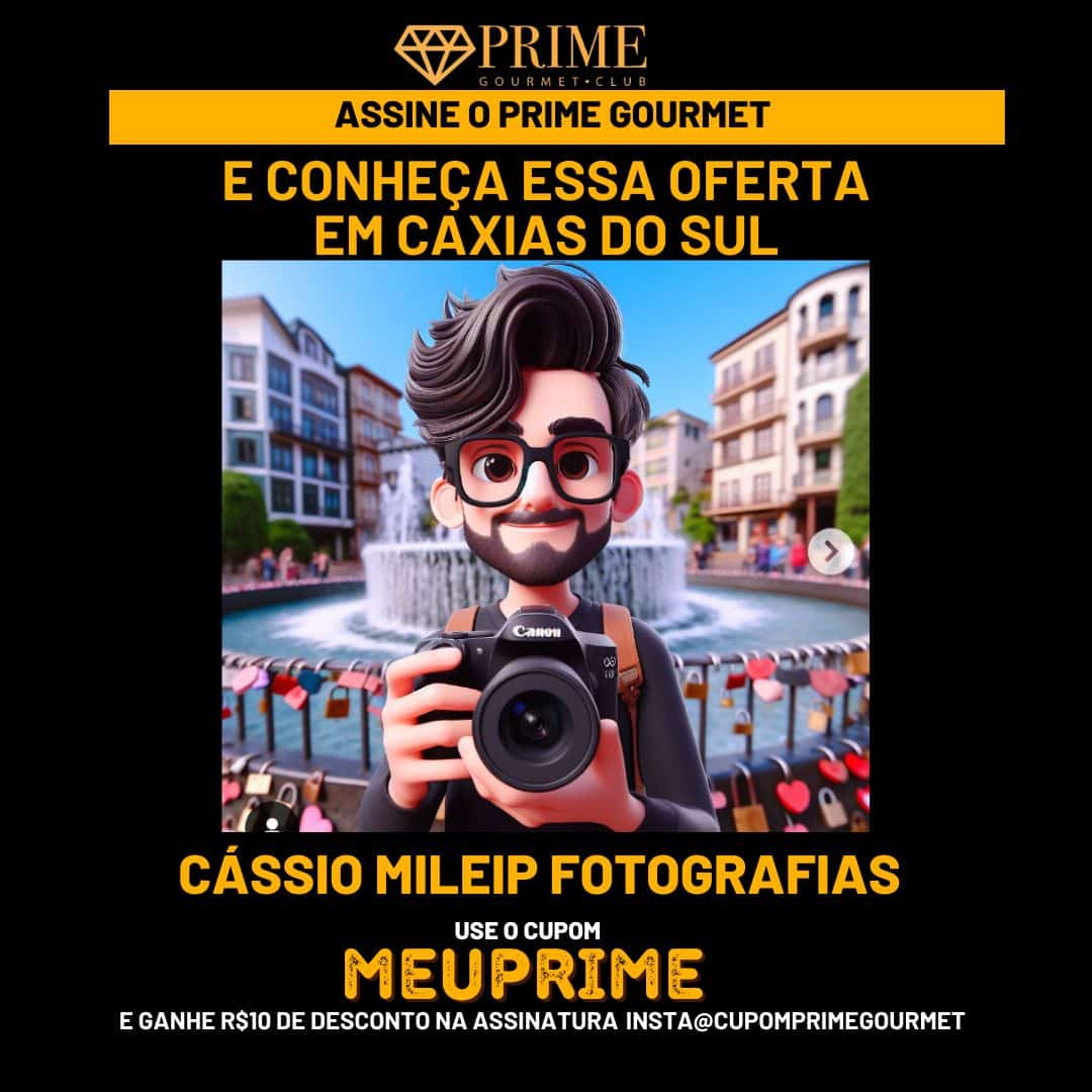 Prime Gourmet Club Caxias do Sul - Cássio Mileip
