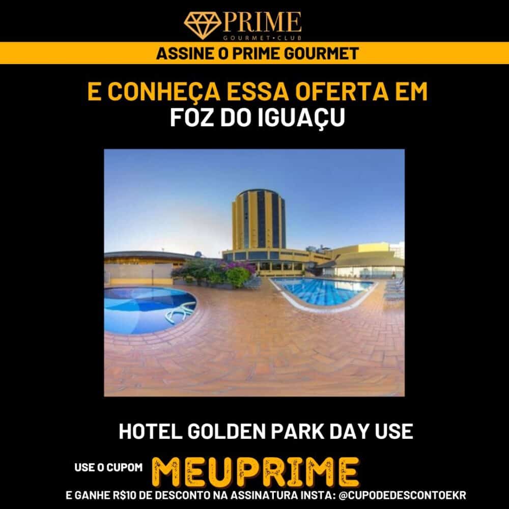 Promoção Hotel Golden Park Foz do Iguaçu.