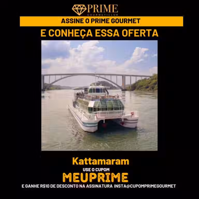 kattamaram foz do iguaçu,prime gourmet kattamaram,catamaram
