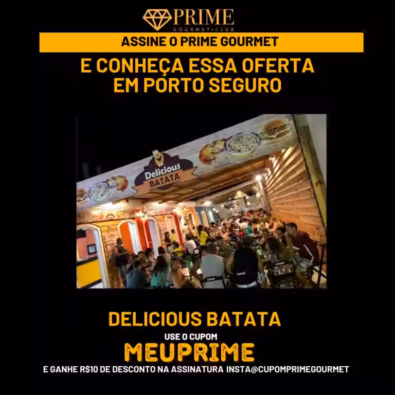 delicious batata,batata recheada,prime gourmet batata,prime gourmet delicious