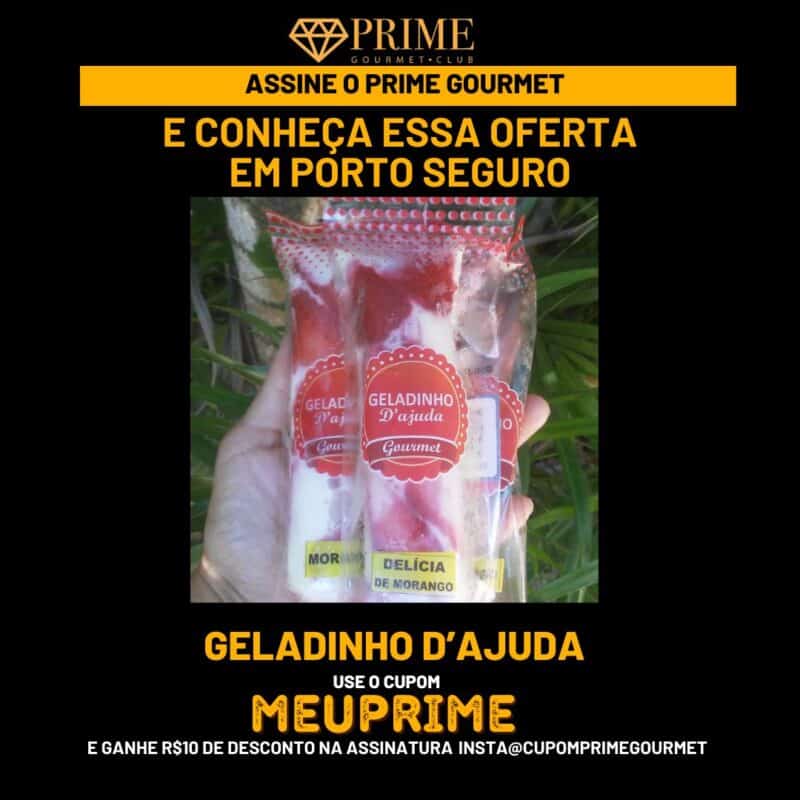 Cupom de desconto Prime Gourmet Club geladinho Dajuda