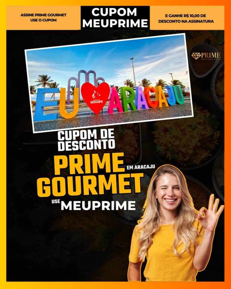 cupom de desconto prime gourmet aracaju