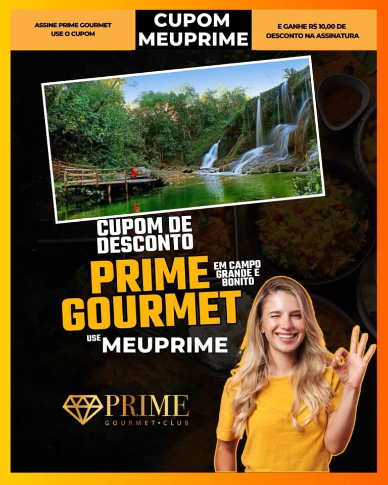 cupom de desconto prime gourmet campo grande