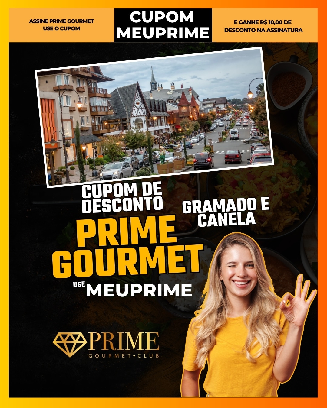 cupom de desconto prime gourmet gramado use meuprime