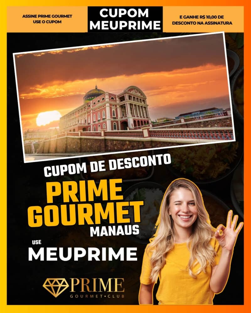 cupom de desconto prime gourmet manaus use meuprime