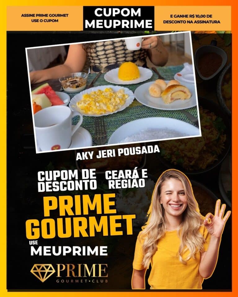 AKY JERI POUSADA,Prime Gourmet Jericoacoara,pousada Jeri,hospedagem Jericoacoara,desconto Prime Gourmet,cupom MEUPRIME,onde se hospedar Jeri,Prime Gourmet Ceará,hotéis Jericoacoara,viagem Jericoacoara,turismo Ceará,ofertas hotel Jericoacoara