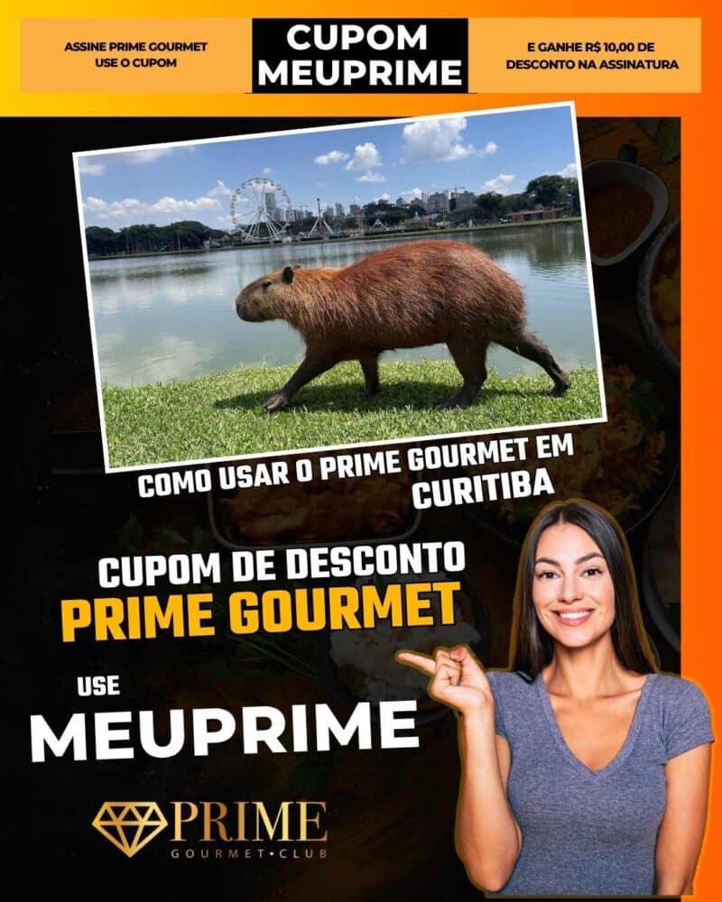 como usar prime gourmet curitiba