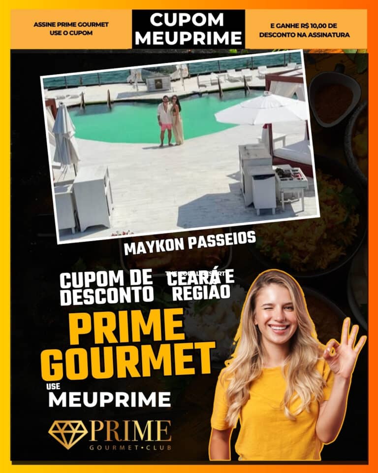Maykon Passeios,Prime Gourmet Jericoacoara,passeios Jeri,turismo Ceará,desconto Prime Gourmet,cupom MEUPRIME,Jericoacoara,aventura Ceará,oferta Prime Gourmet,economia em passeios,Jeri,Prime Gourmet