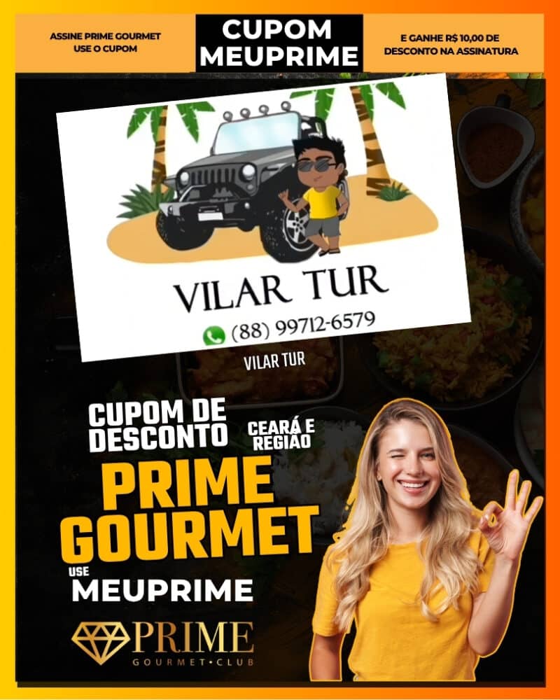 prime gourmet ceará vilar tur