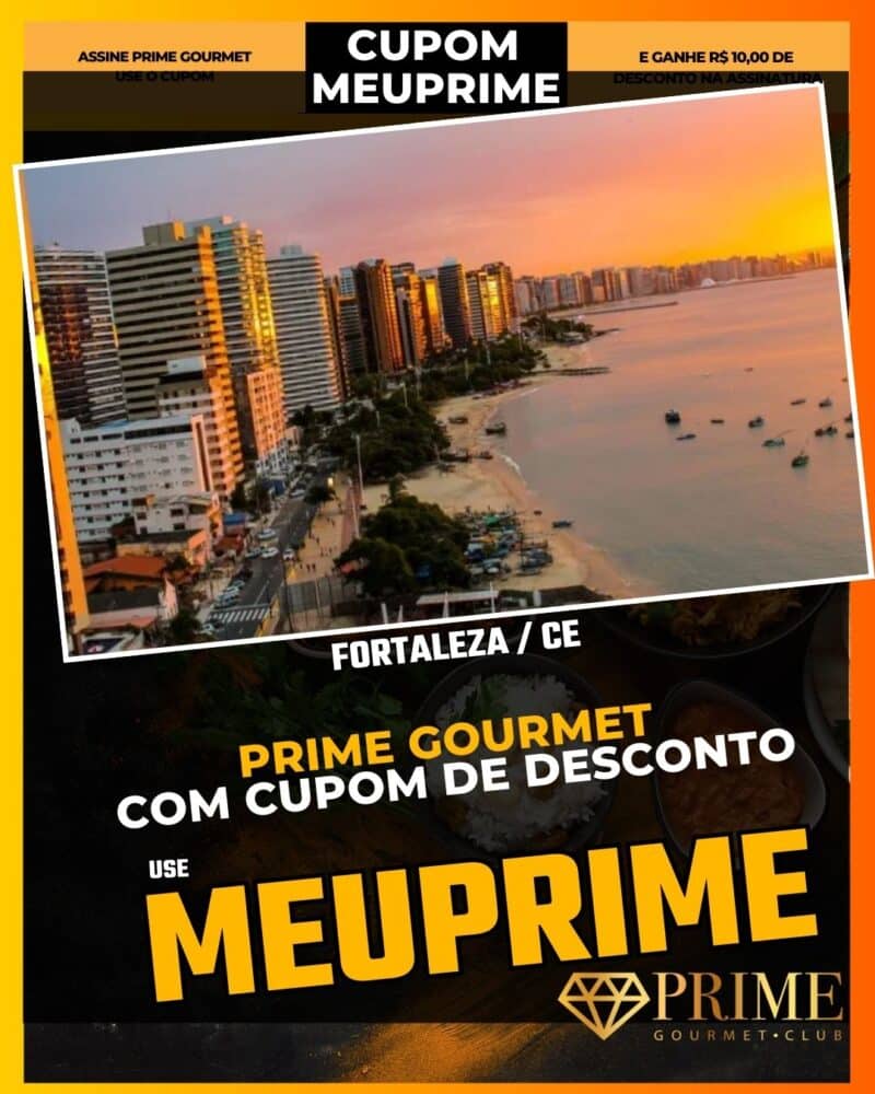 prime gourmet fortaleza ce cupom meuprime
