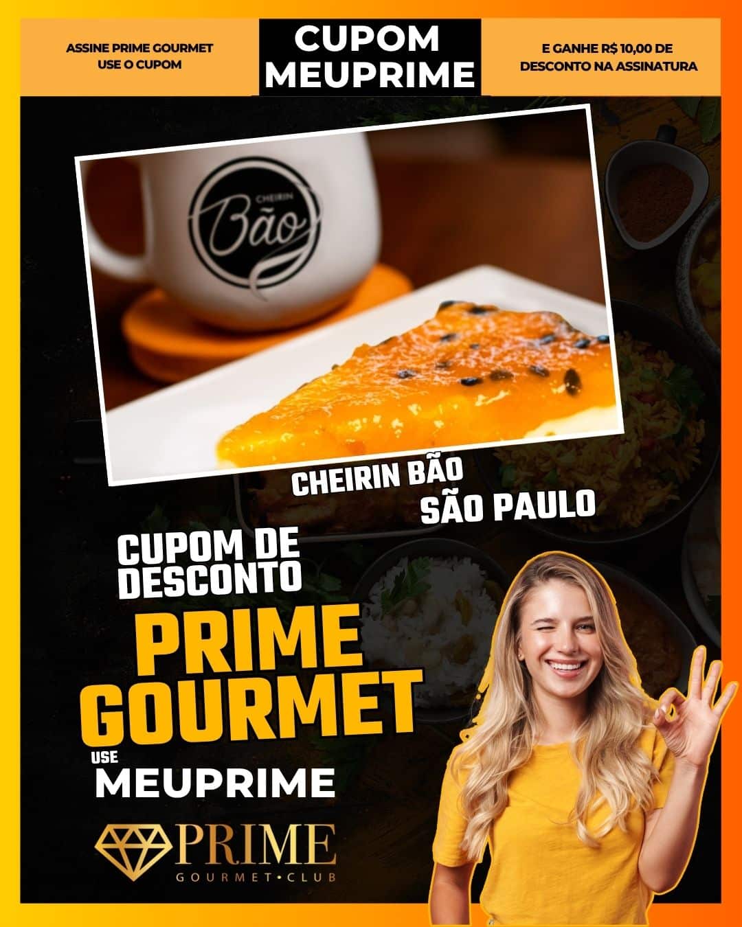 cupom desconto prime gourmet use meu prime abc cheirin bão