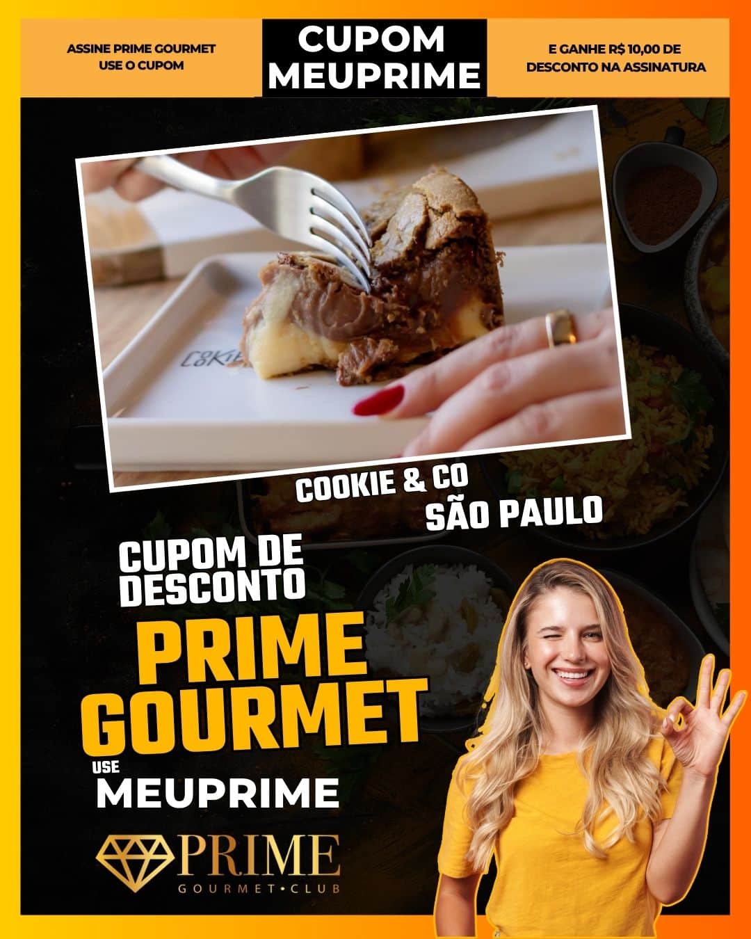 cupom desconto prime gourmet use meu prime abc cookie & co