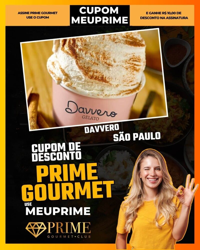 cupom desconto prime gourmet use meu prime abc davvero