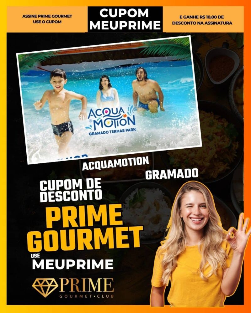 cupom desconto prime gourmet use meu prime acquamotion