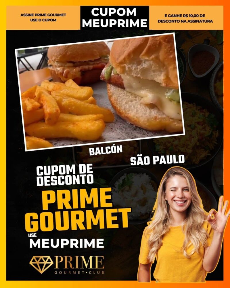 cupom desconto prime gourmet use meu prime balcón