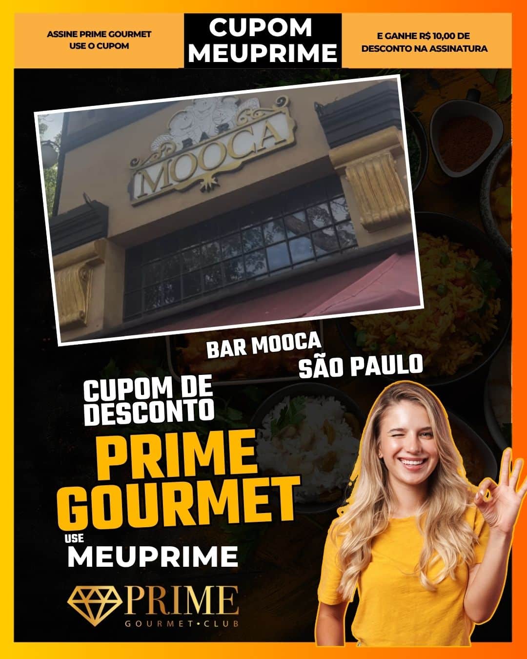 cupom desconto prime gourmet use meu prime bar mooca