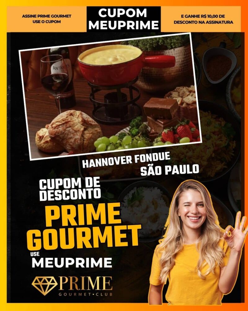 cupom desconto prime gourmet use meu prime hannover fondue
