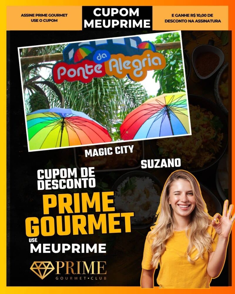 cupom desconto prime gourmet use meu prime magic city