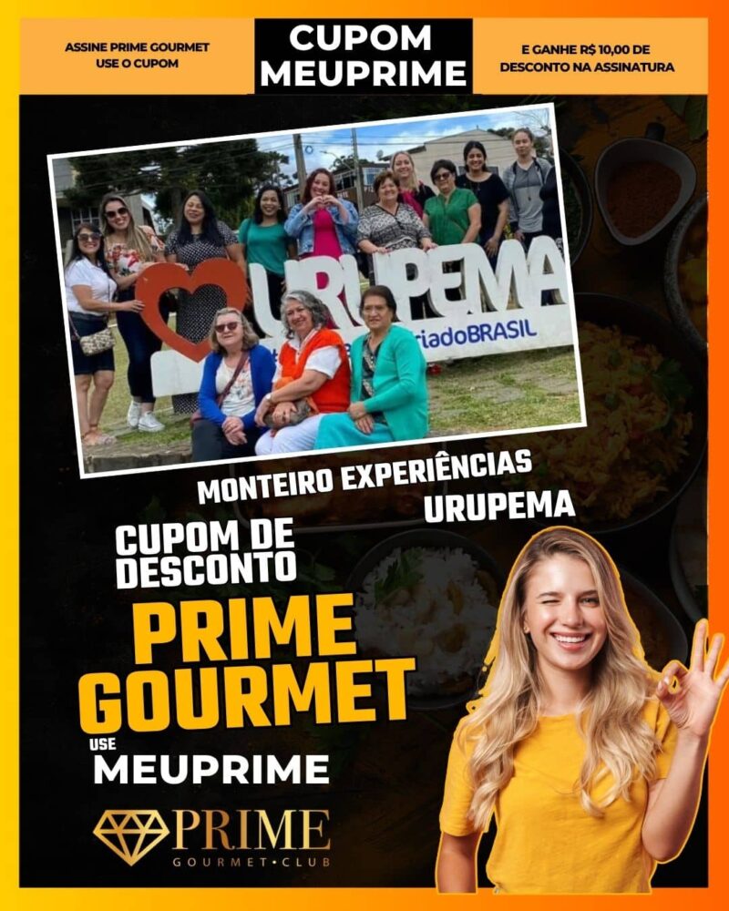 cupom desconto prime gourmet use meu prime monteiro experiências