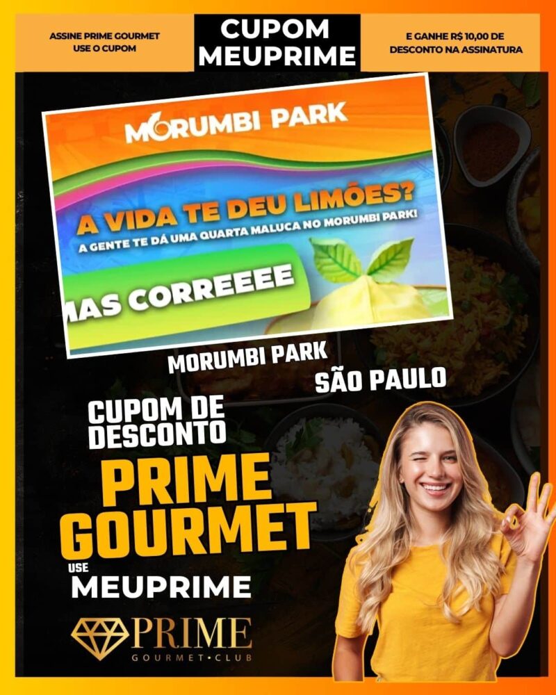 cupom desconto prime gourmet use meu prime morumbi park