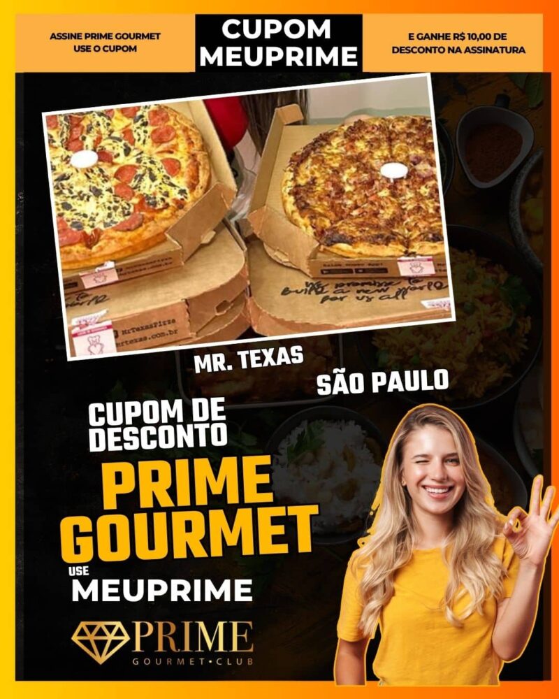 cupom desconto prime gourmet use meu prime mr. texas