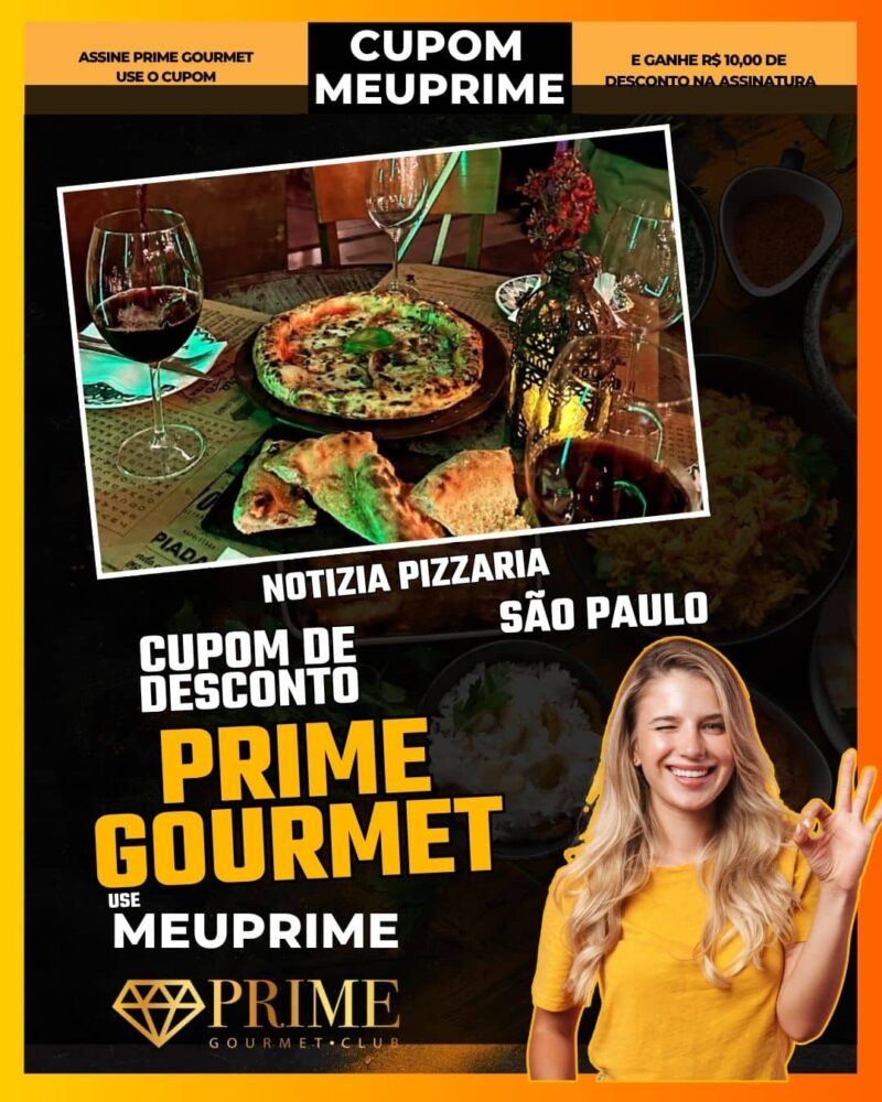 cupom desconto prime gourmet use meu prime notizia pizzaria