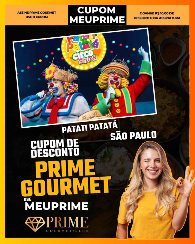 cupom desconto prime gourmet use meu prime patati patatá