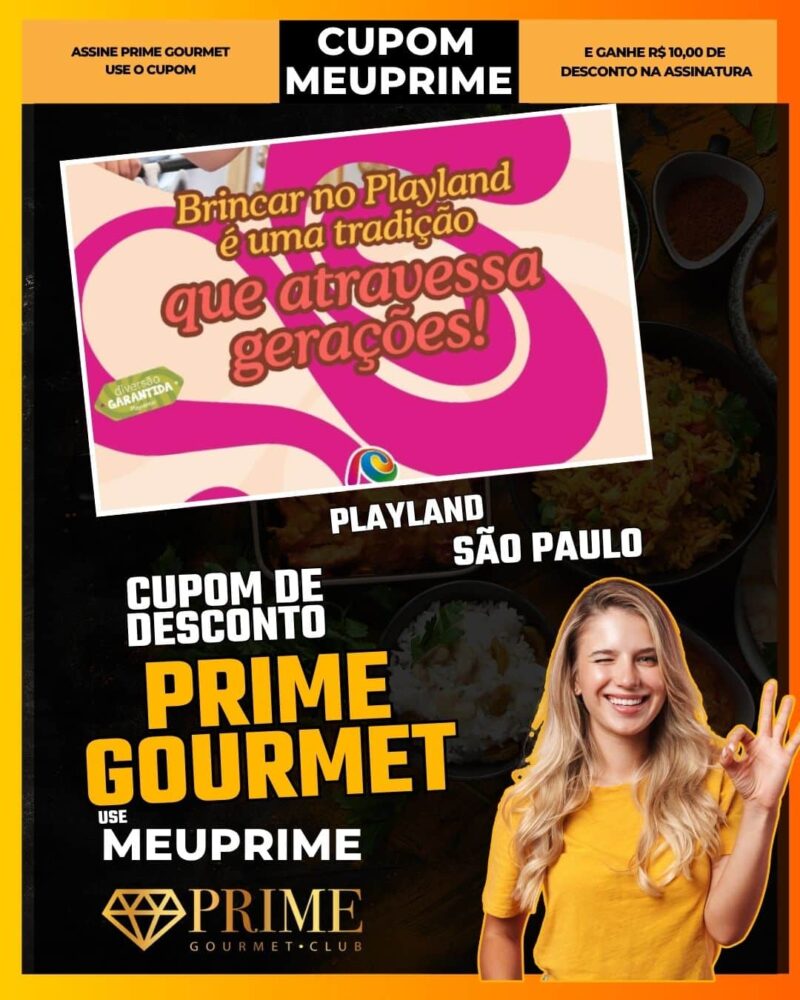 cupom desconto prime gourmet use meu prime playland
