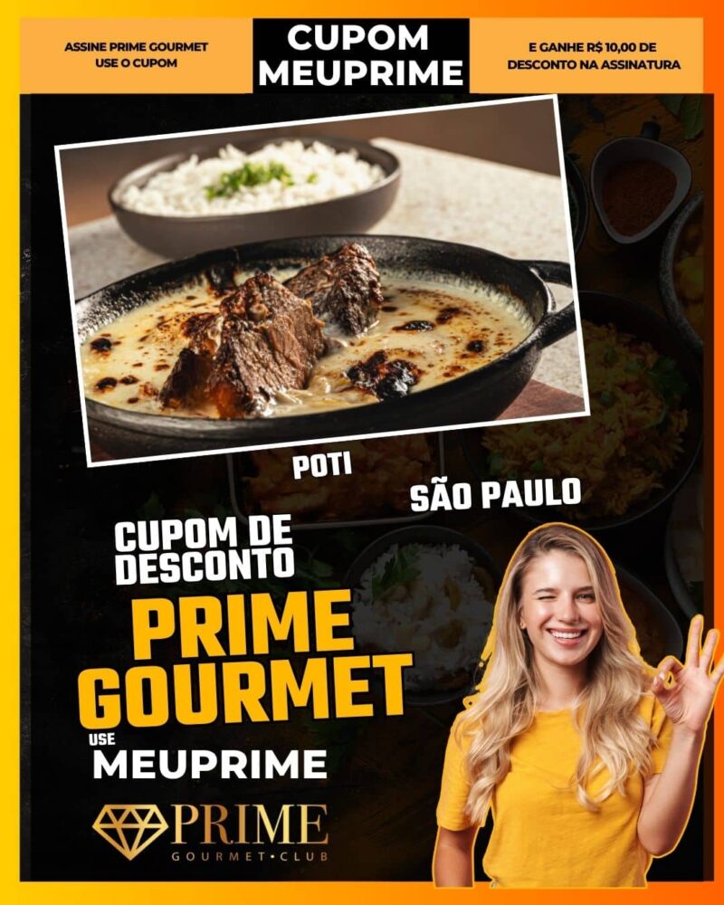 cupom desconto prime gourmet use meu prime poti