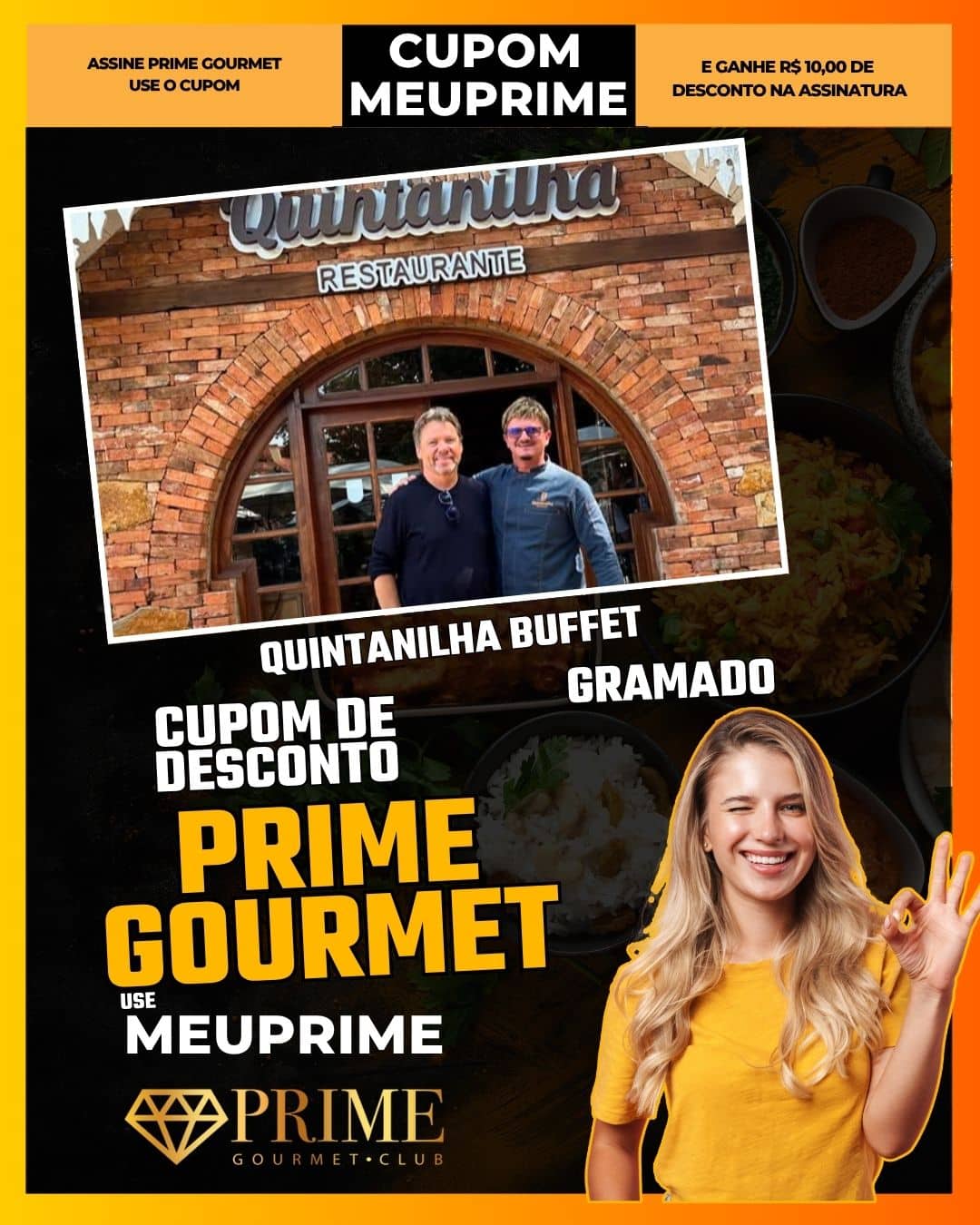 cupom desconto prime gourmet use meu prime quintanilha buffet