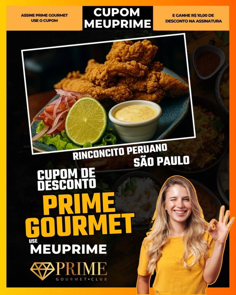 cupom desconto prime gourmet use meu prime rinconcito peruano