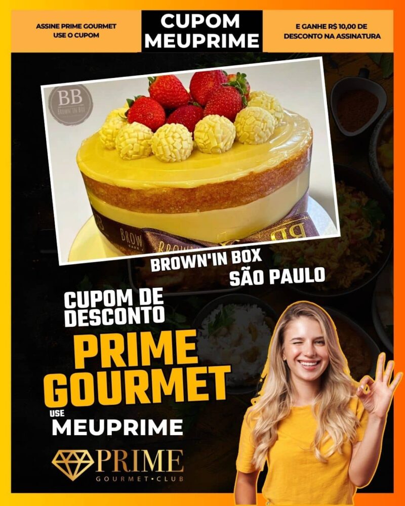 cupom desconto prime gourmet use meu prime sao paulo brown'in box