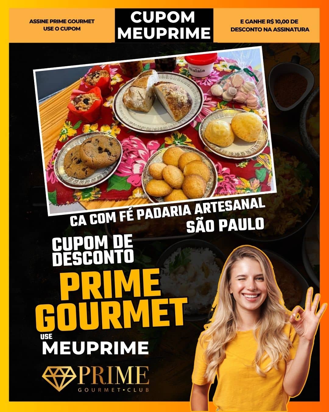 cupom desconto prime gourmet use meu prime sao paulo ca com fé padaria artesanal