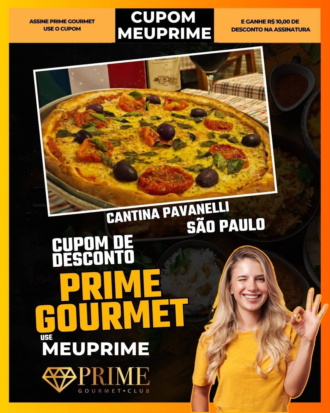 cupom desconto prime gourmet use meu prime sao paulo cantina pavanelli