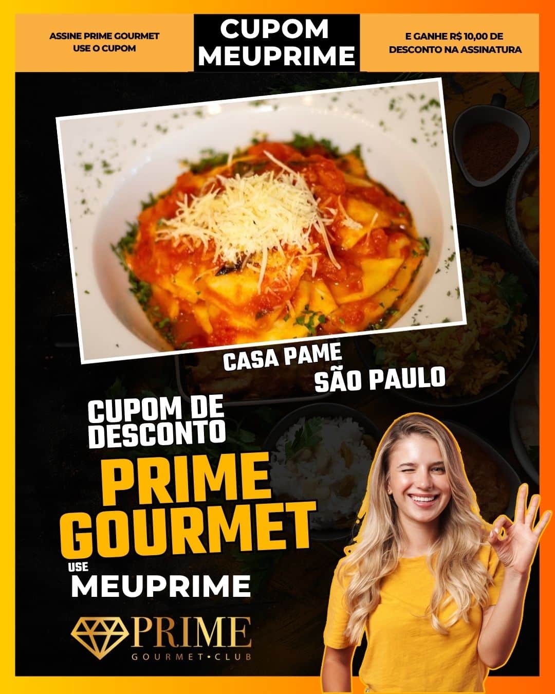 cupom desconto prime gourmet use meu prime sao paulo casa pame