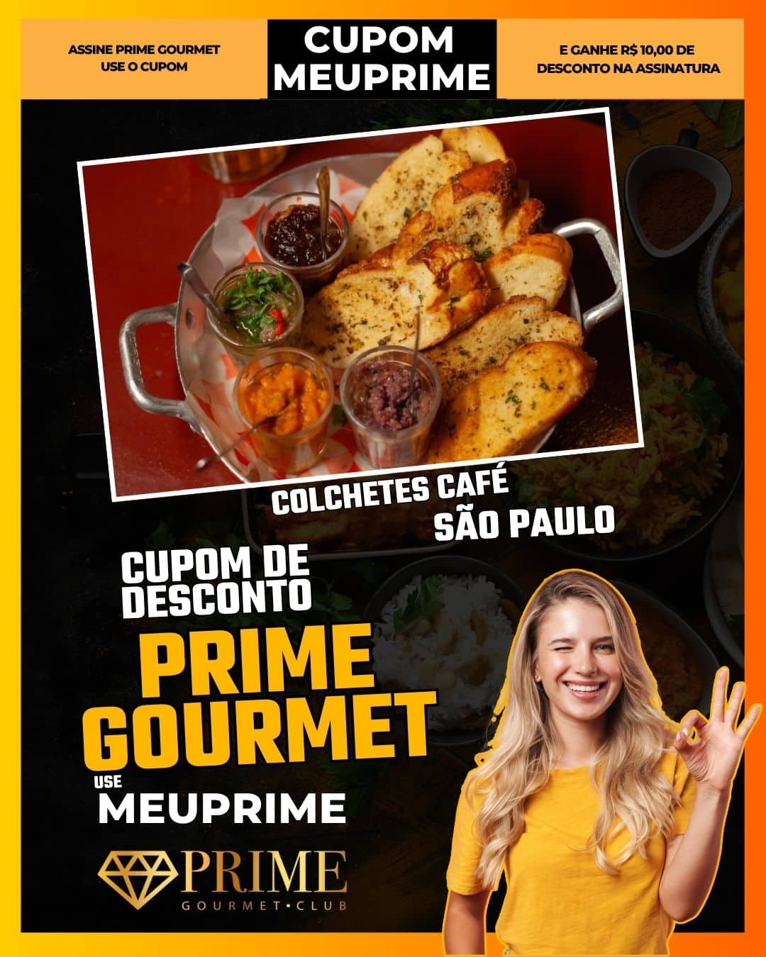 cupom desconto prime gourmet use meu prime sao paulo colchetes café