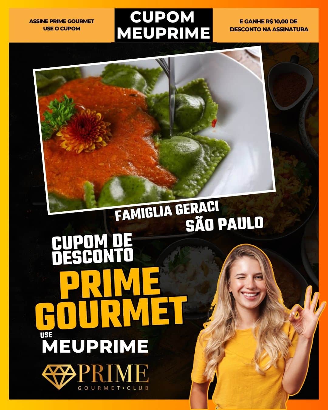 cupom desconto prime gourmet use meu prime sao paulo famiglia geraci