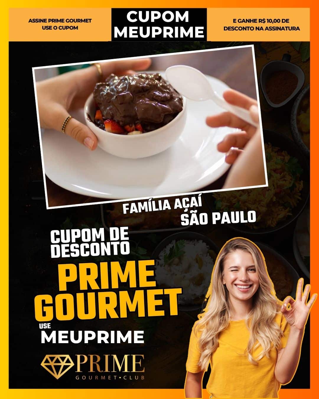 cupom desconto prime gourmet use meu prime sao paulo família açaí